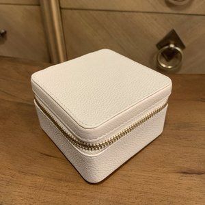 (NWOT) West Elm Leather Travel Jewelry Box